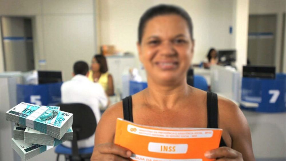 Benefício do INSS de R$ 1.100 para donas de casa.