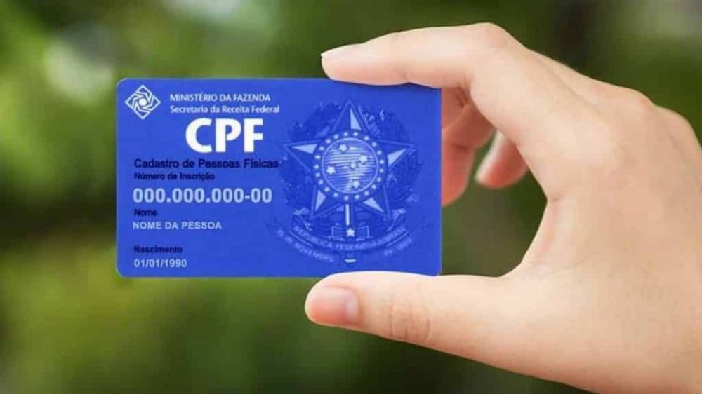 CPF será ó único número de identificação do cidadão