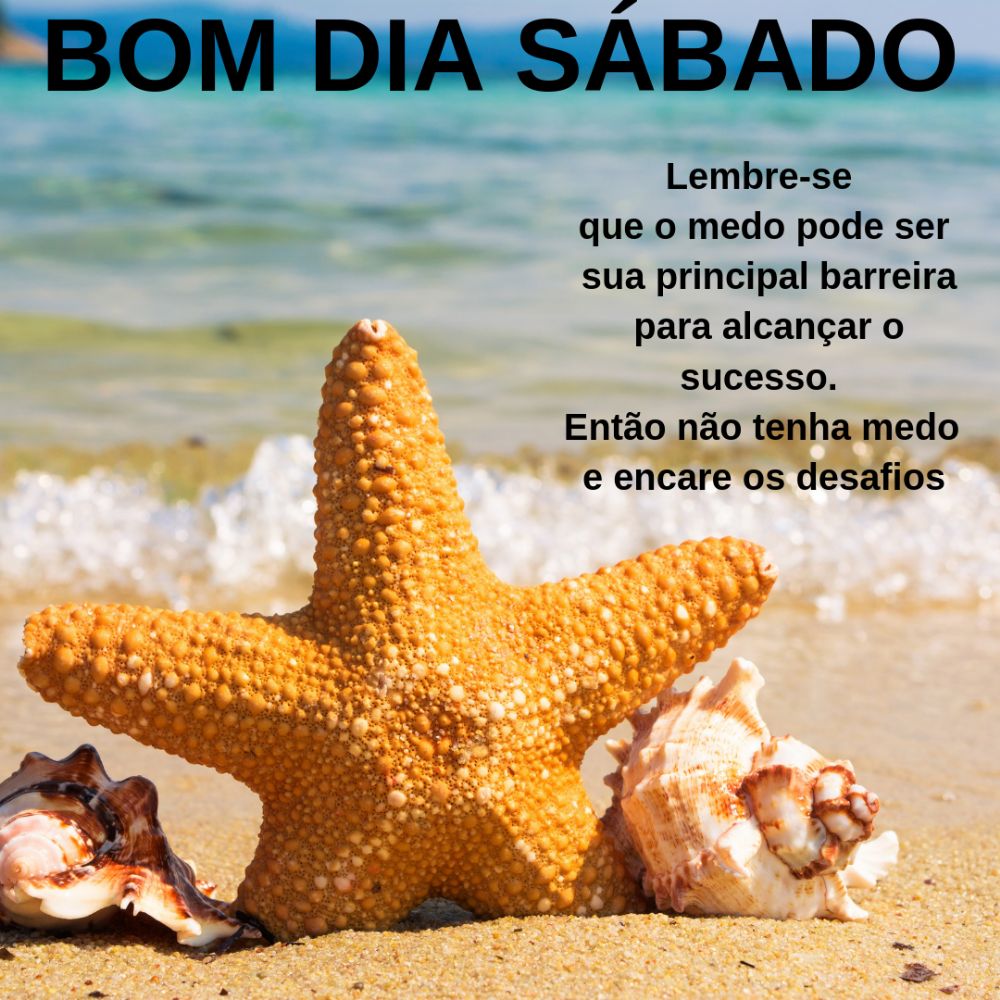 Bom dia! Feliz sbado!