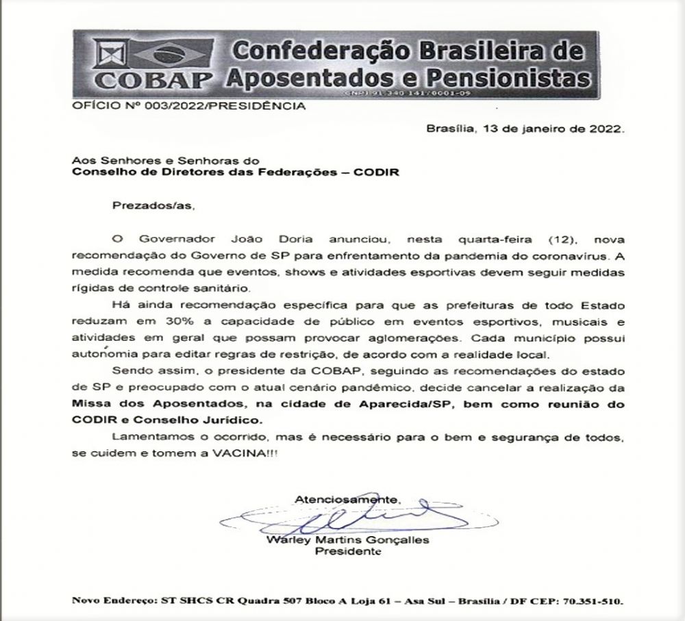 Comunicado